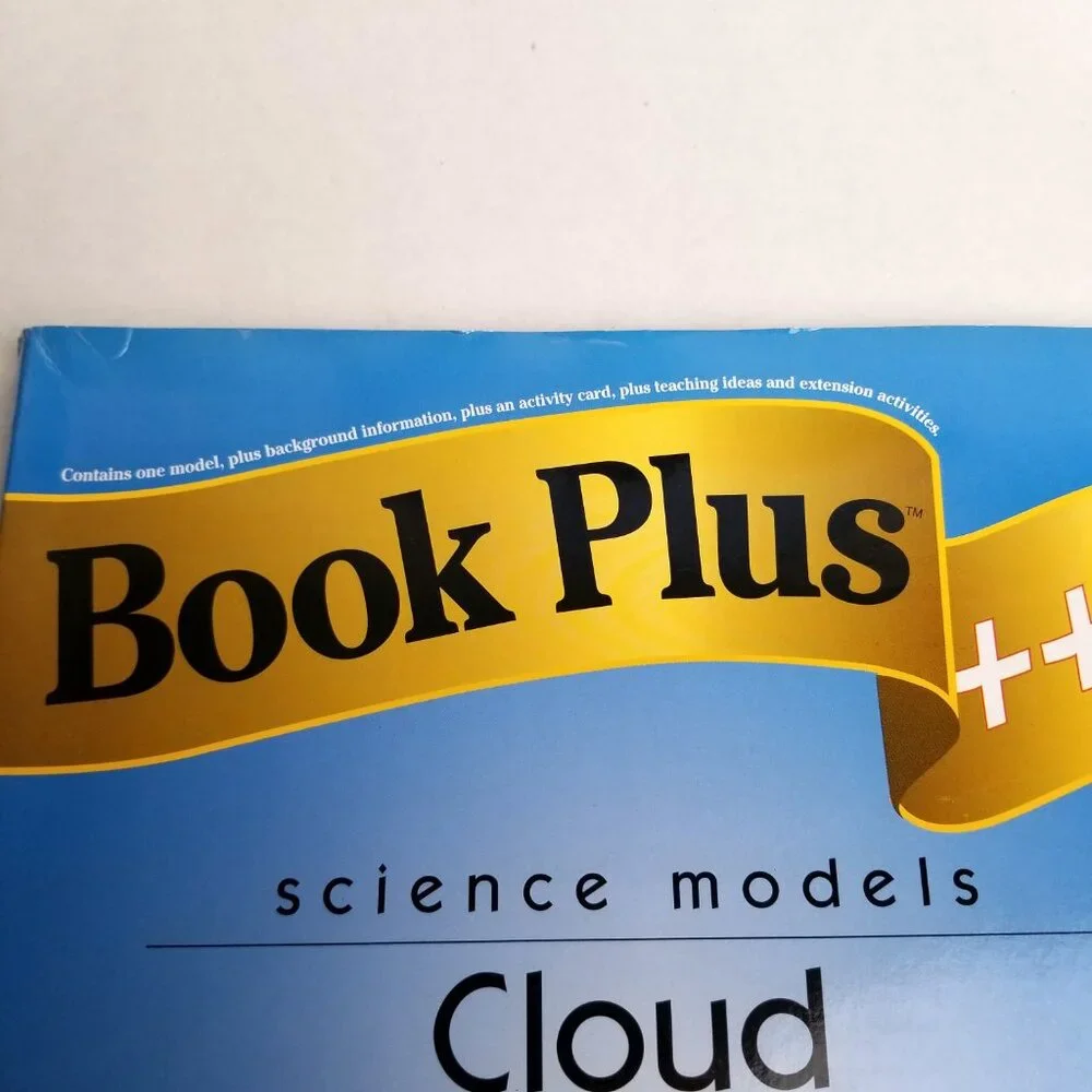 Book Plus Cloud Science Models K-8 Teaching Guide 3D Foam Earth
